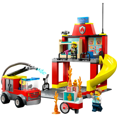 LEGO® City: Parque de Bomberos y Camión de Bomberos