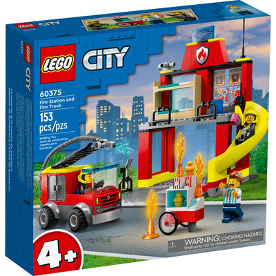 LEGO® City: Parque de Bomberos y Camión de Bomberos(60375)