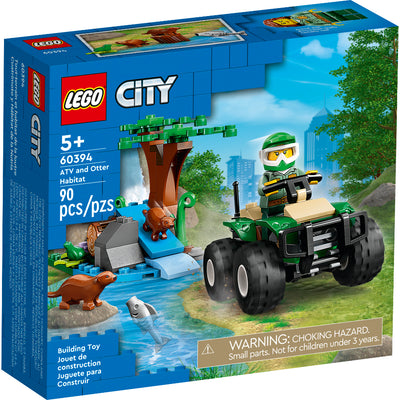 LEGO® City: Quad y Hábitat de la Nutria(60394)