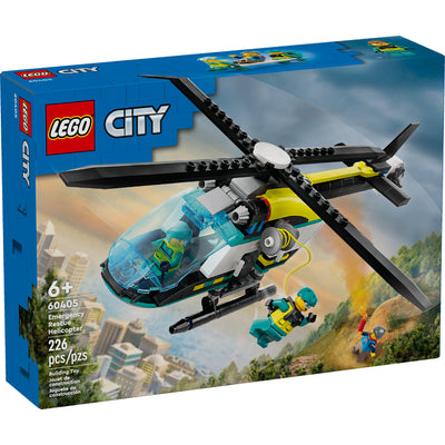 LEGO®City: Helicóptero de Rescate para Emergencias (60405)_001