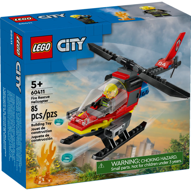 LEGO®City: Helicóptero de Rescate de Bomberos (60411)_001