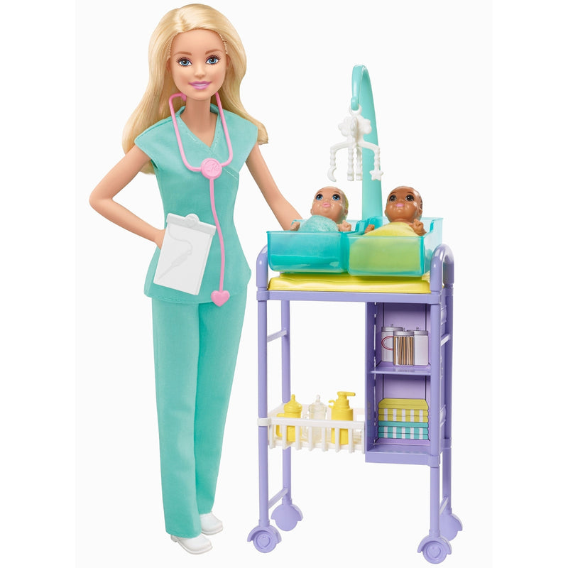Barbie Set de muñecas con Profesiones_003