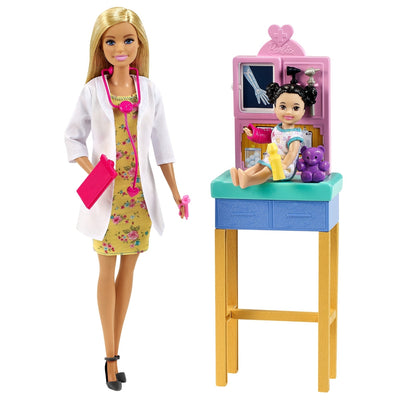 Barbie Set de muñecas con Profesiones_005