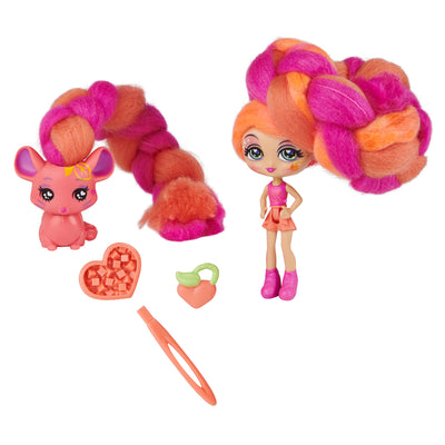 Candylocks Muñeca + Mascota Posie Peach