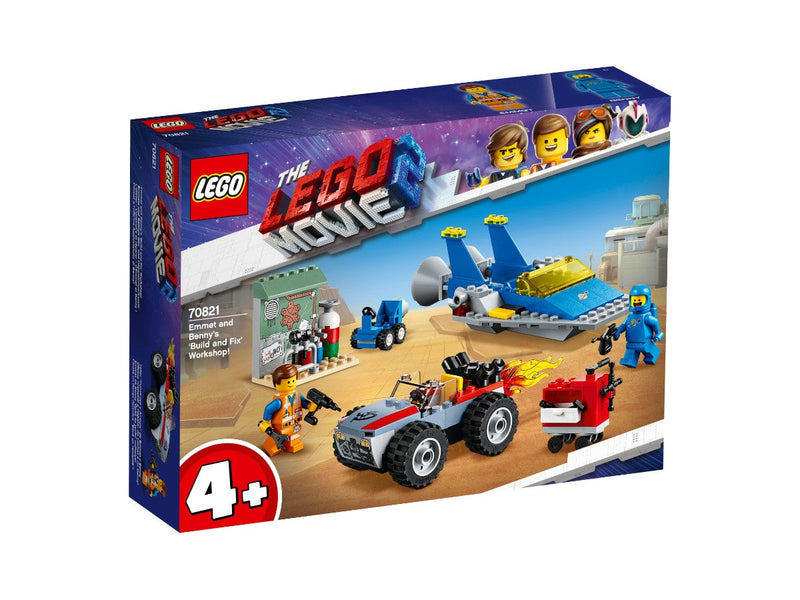 LEGO® 2 Taer “Construye y Arrega” de Emmet y Benny (70821)