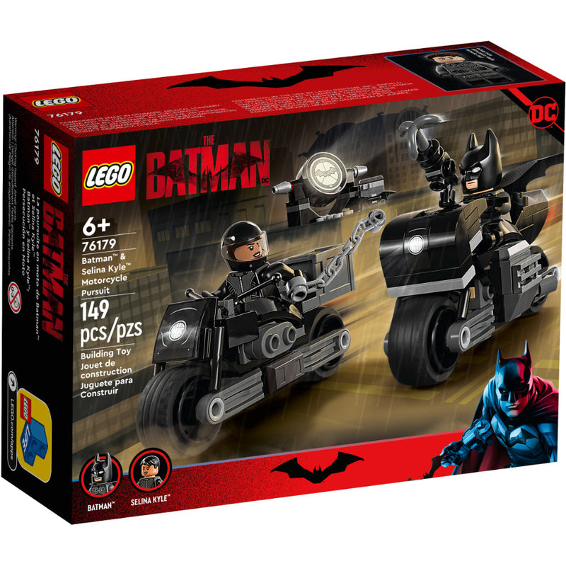 LEGO® DC Batman™ y Selina Kyle™: Persecución en Moto (76179)