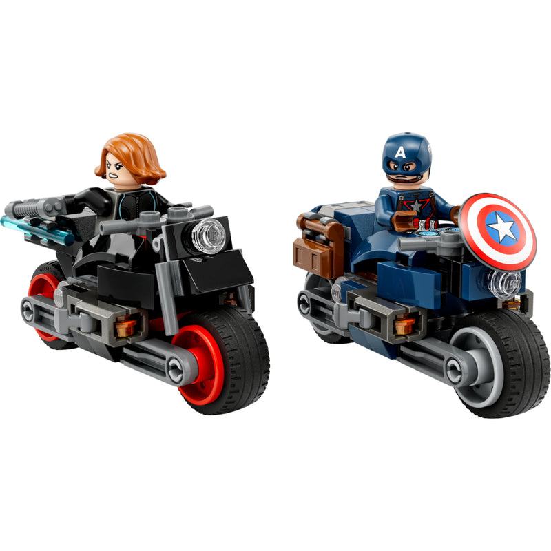 Lego® Super Heroes Motos De Viuda Negra Y El Capitán América