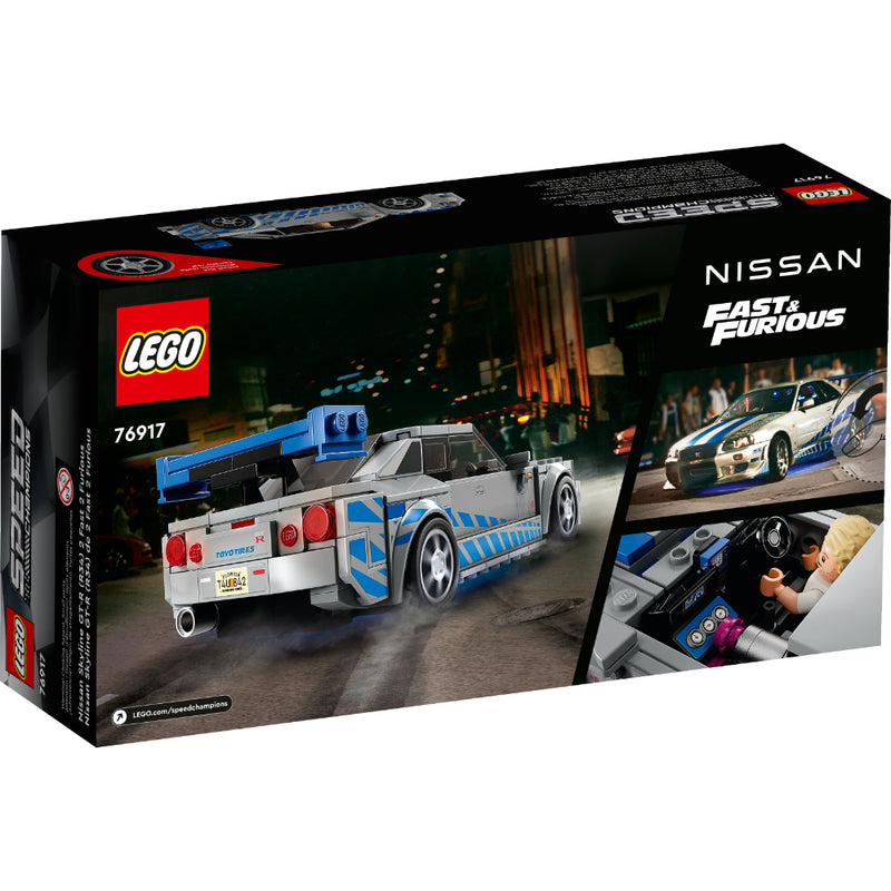 LEGO® Nissan Skyline Gt-R (R34) De 2 Fast 2 Furious