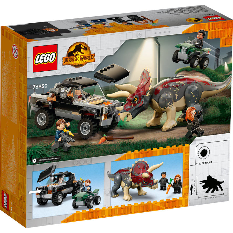 LEGO® Jurassic World Emboscada En Furgoneta Del Triceratops (76950)