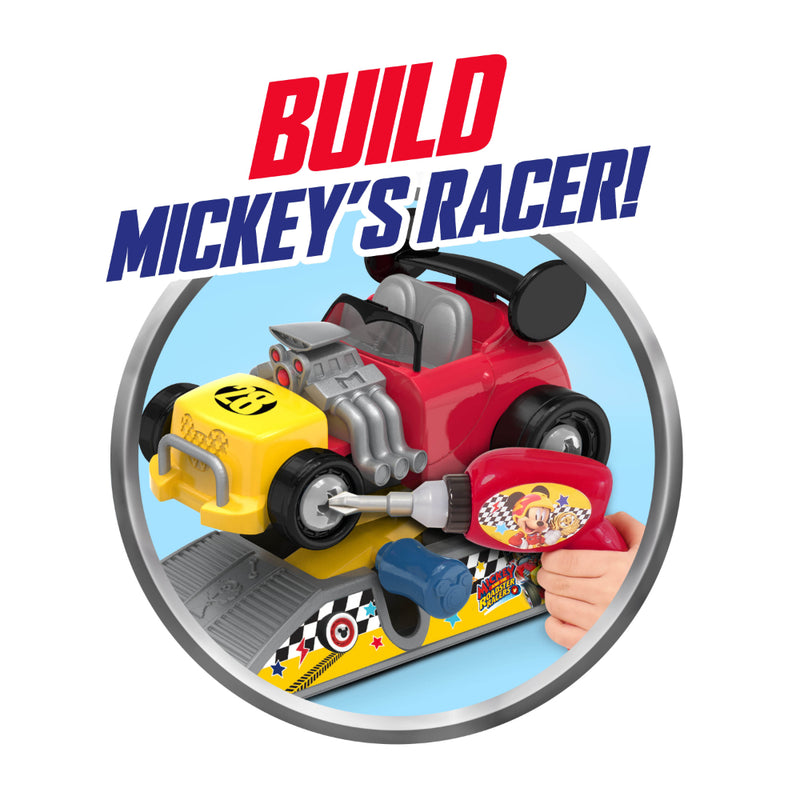Mickey Roadster Racers Kit Carro 2 En 1