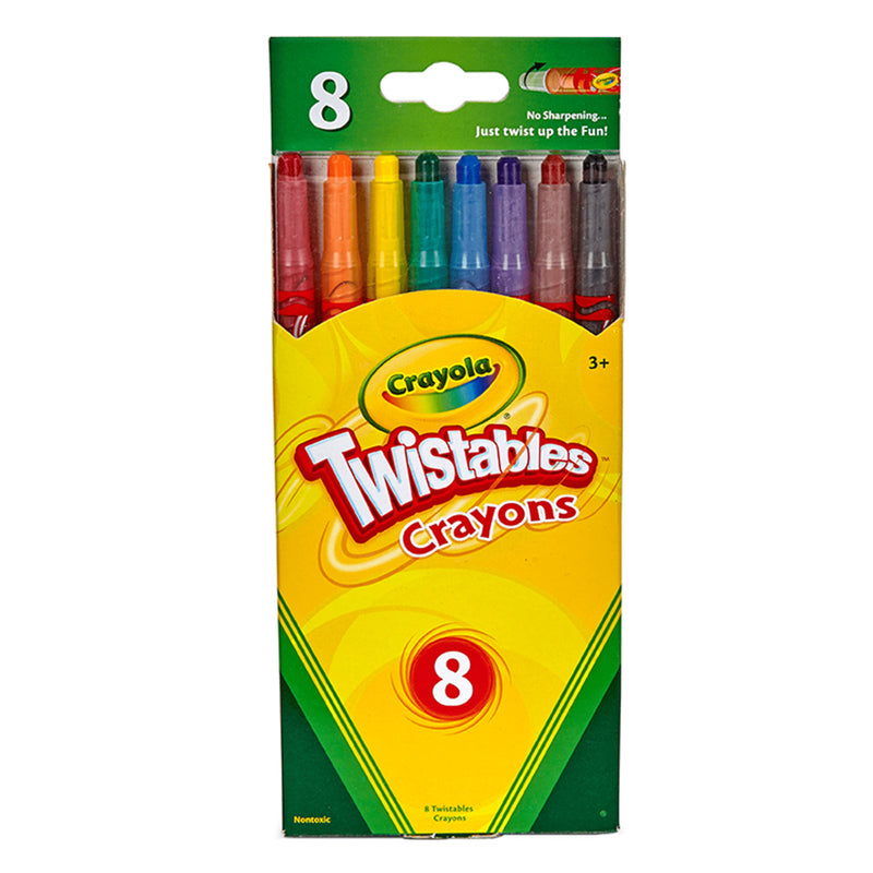 8 Crayones Twistables Crayola