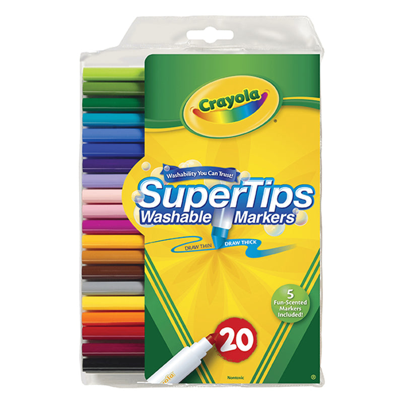 20 Marcadores Silly Scents Crayola