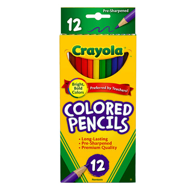12 Lápices De Color Crayola