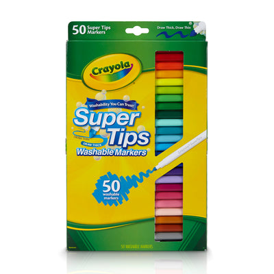 50 Super Tips Lavables Crayola