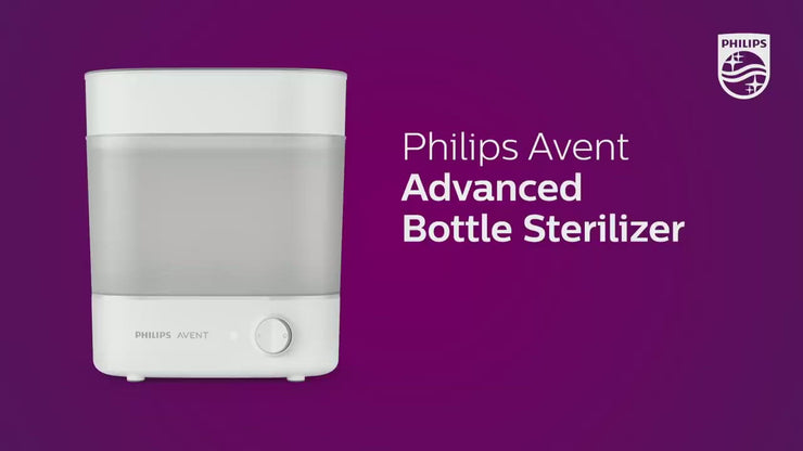 Esterilizador a vapor de Microondas con Biberones anti-cólicos Philips AVENT