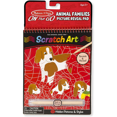 Libro Scratch Art- Animales