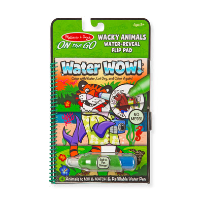 Libro Colorea Con Agua - Animales