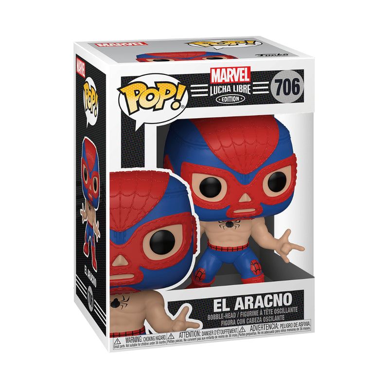 Pop Marvel: Luchadores Spiderman El Aracno