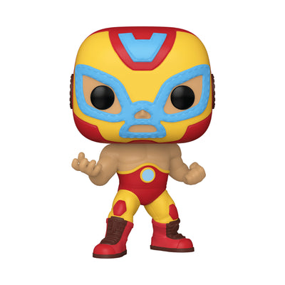 Pop Marvel: Luchadores Iron Man El Héroe Invicto