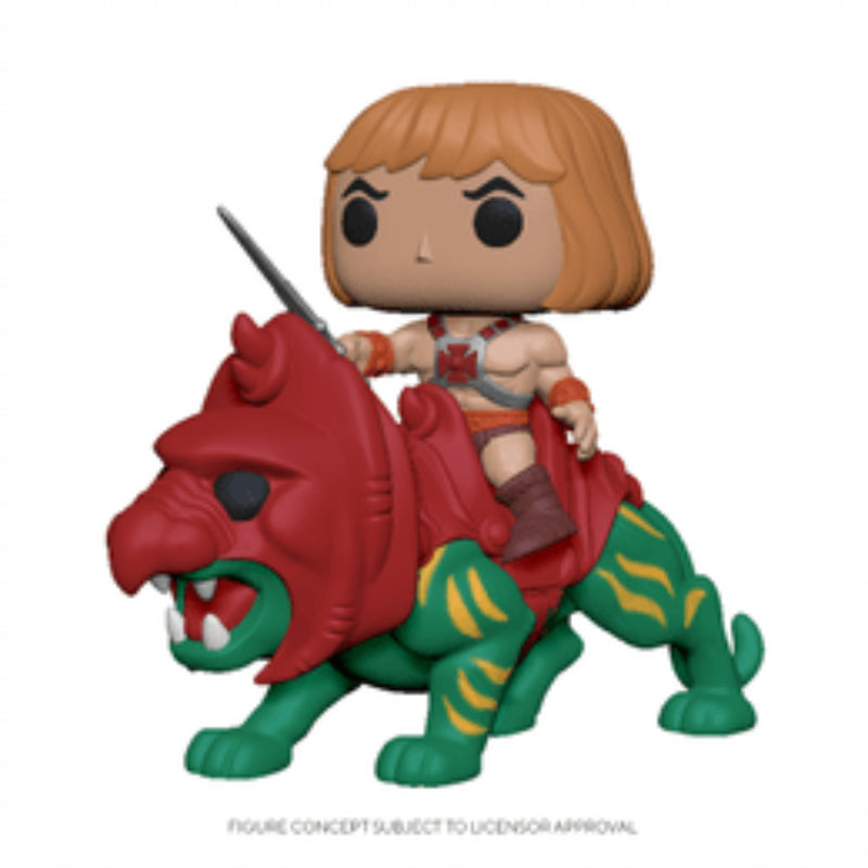 Pop Ride: Masters Of The Universe He-Ma On Battle Cat