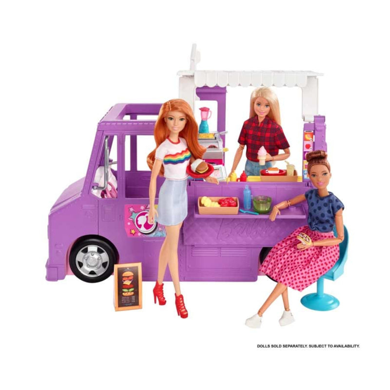 Camión De Comida Fresca Y Divertida De Barbie Fresh &