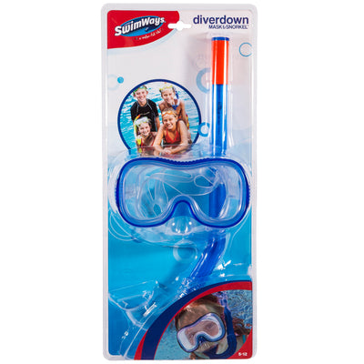 Swimways Máscara Para Snorkel Color Azul