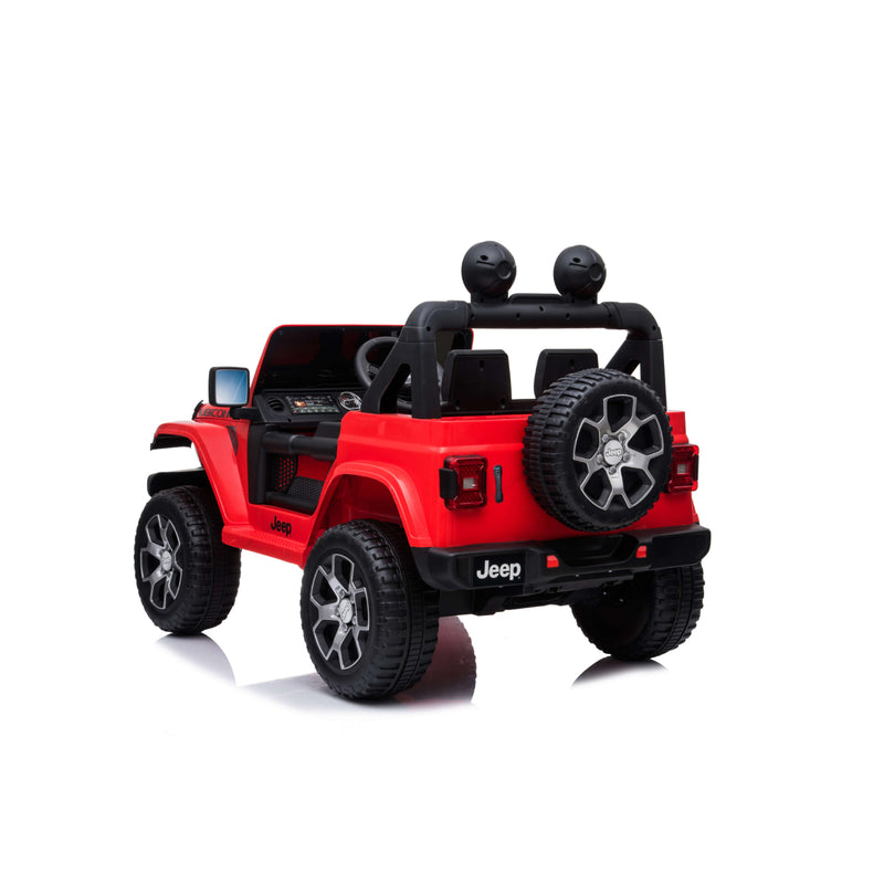 Vehículo Montable Jeep Wrangler Rubicon Rojo_006