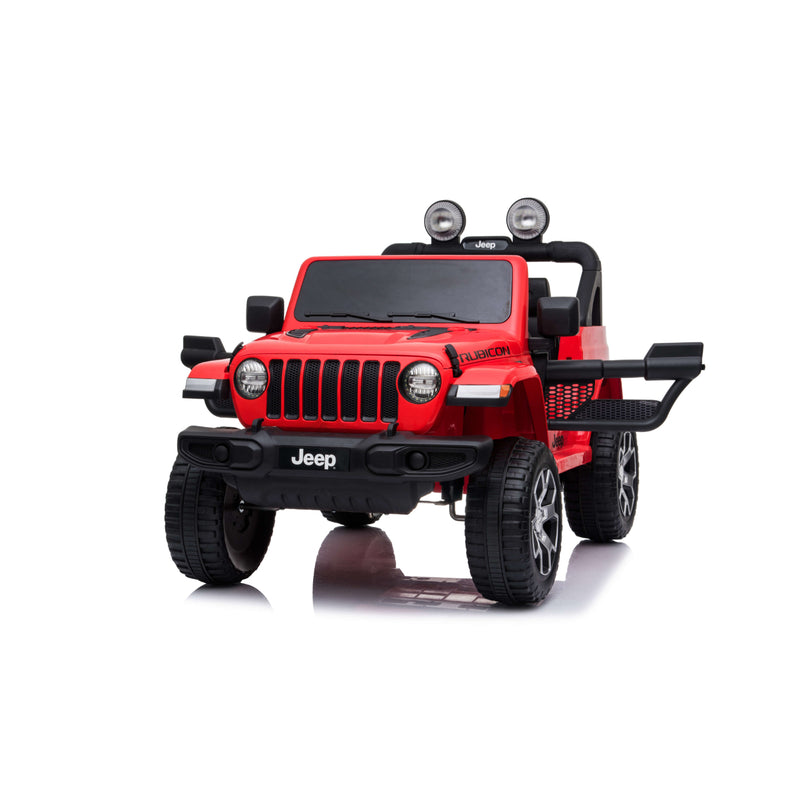 Vehículo Montable Jeep Wrangler Rubicon Rojo_008