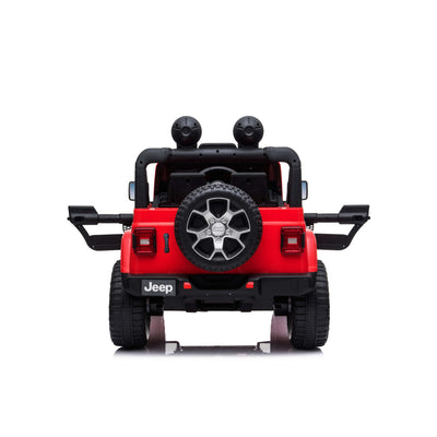Vehículo Montable Jeep Wrangler Rubicon Rojo_009
