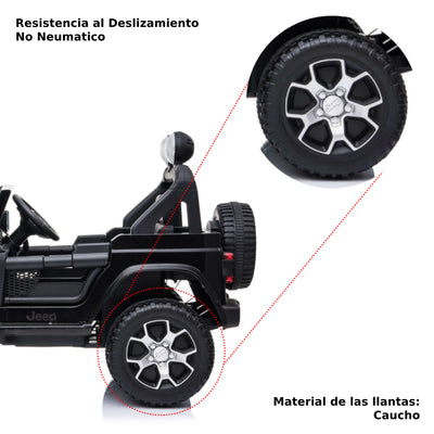 Vehículo Montable Jeep Wrangler Rubicon Negro_004