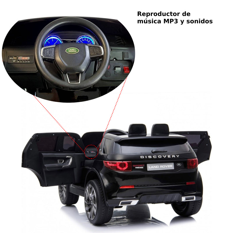 Vehículo Montable Land Rover Discovery Negro_004