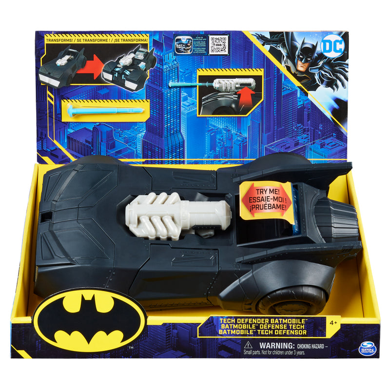 Batman Bat-Tech Defensor Batimovil Con Lanzador