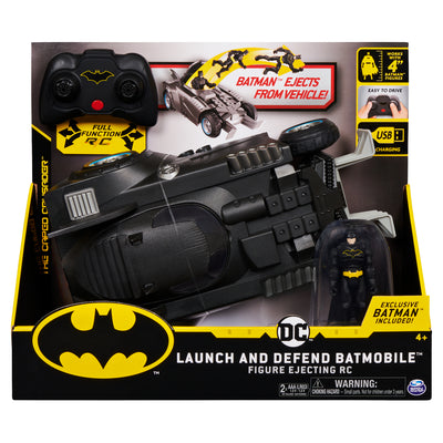 Batimovil Lanza A Batman Y Defiende Con Figura