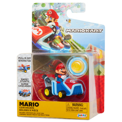 Nintendo Mario Coche Con Moneda-Mario