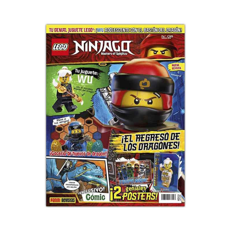Lego Ninjago N.8 Qleni008 Panini