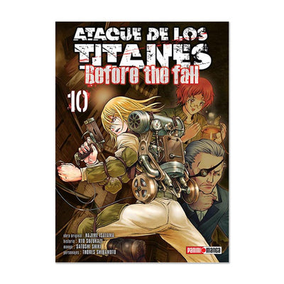 Ataque De Los Titanes Before The Fall N. 10 Qmbfa010 Panini