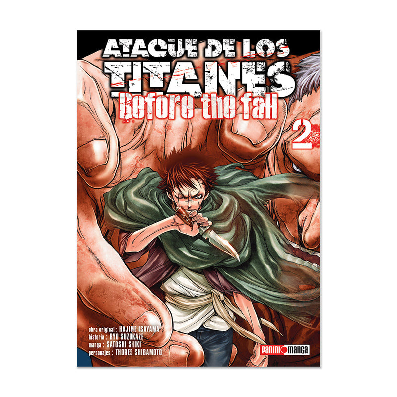 Ataque De Los Titanes Before The Fall N. 2 QMBFA002 Panini_001