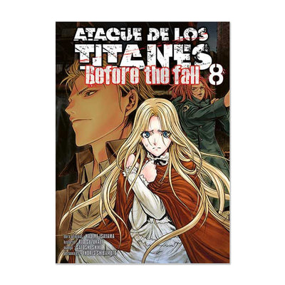 Ataque De Los Titanes Before The Fall N. 8 QMBFA008 Panini_001