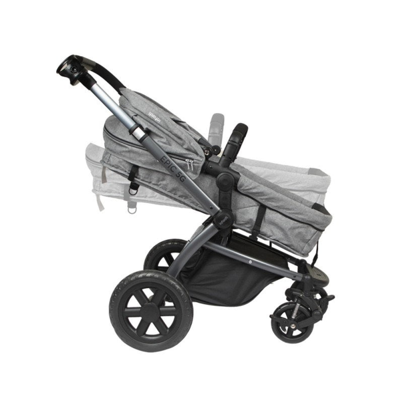 Coche Travel System Epic 5G Gris