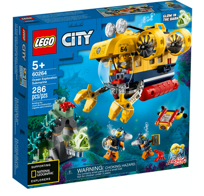Lego City Océano Submarino De Exploración