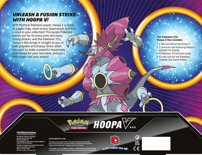 Portafolio de Tarjetas Coleccionables Pokémon Hoopa V Inglés_003