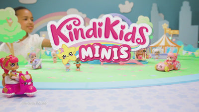 Kindi Kids Mini Vehículo Con Muñeca-Lippy Lulus